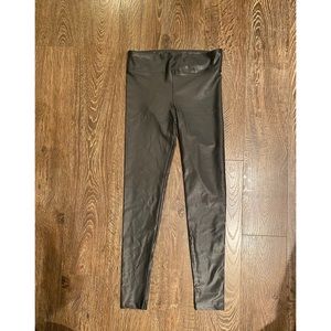 Koral Gunmetal lustrous high rise leggings, M